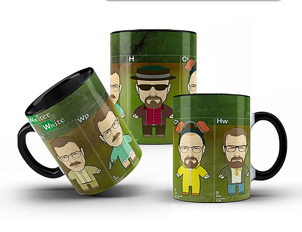 Caneca Breaking Bad Black 10