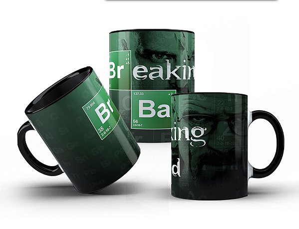 Caneca Breaking Bad Black 11