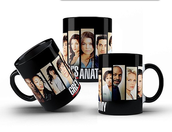 Caneca Grey's Anatomy 4