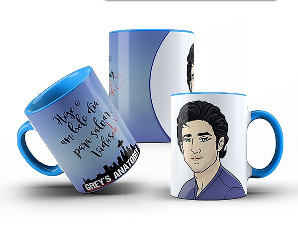 Caneca De Personagem Grey's Anatomy 9