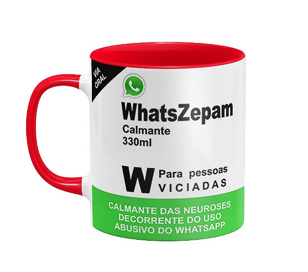 Caneca WhatsZepam