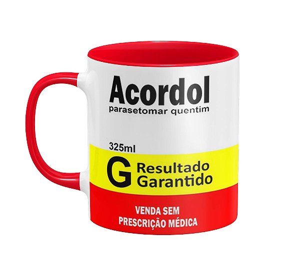 Caneca Acordol- Parasetomar Quentin