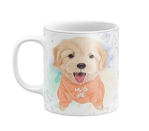 Caneca Um Cachorro Te Amará Até Quando Você Esquecer Como Se Amar 4