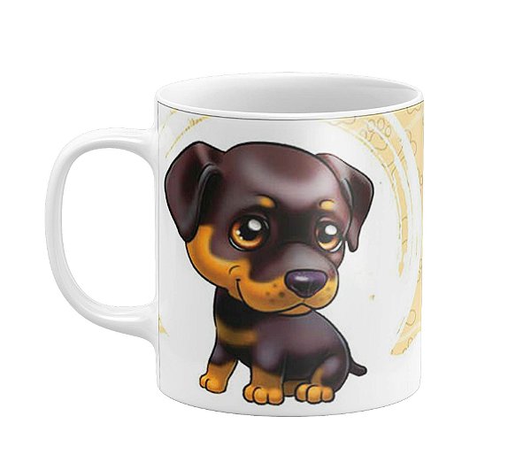 Caneca Um Cachorro Te Amará Até Quando Você Esquecer Como Se Amar 1