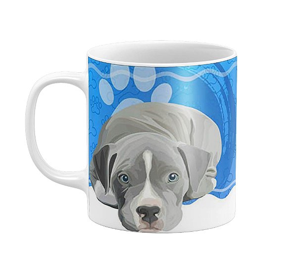 Caneca Eu Tenho Um Amigo De 4 Patas Que Faz Au-Au 1