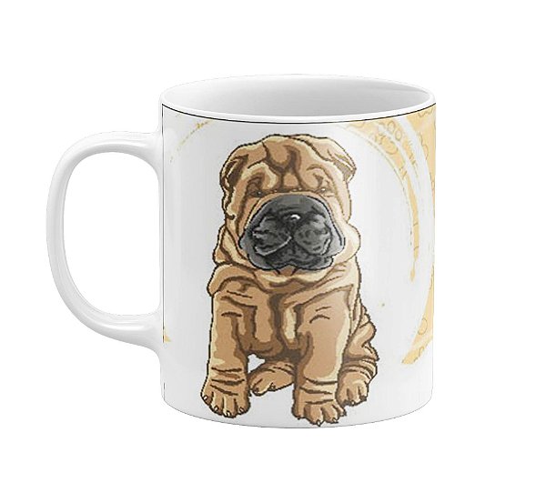 Caneca Amor É Uma Palavra De 4 Patas 1