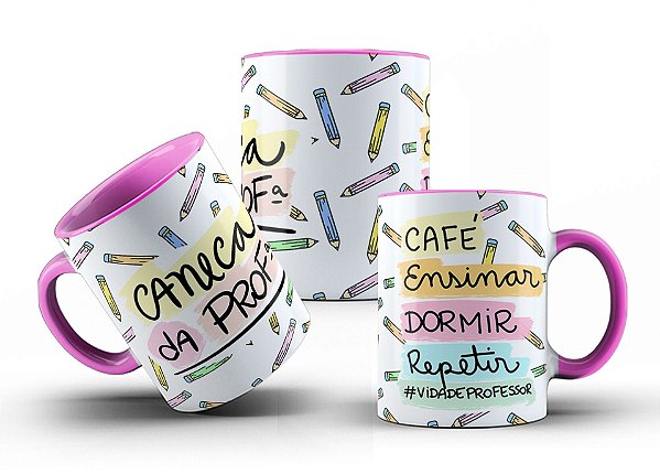 Caneca Da Profª Rosa