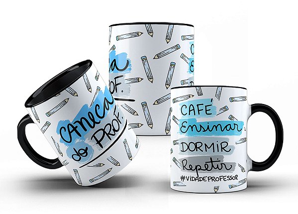 Caneca Do Prof Preto