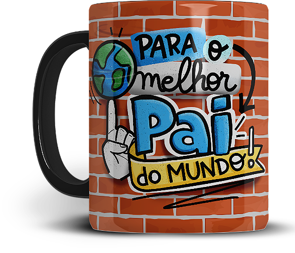 Caneca Personalizada Melhor Pai do Mundo