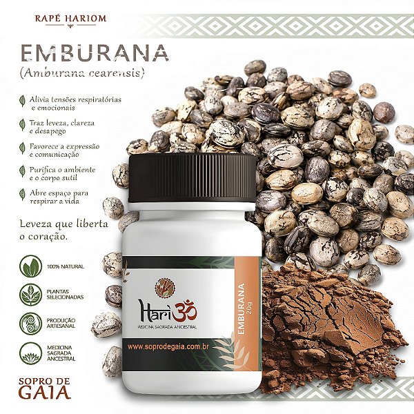 Rapé Emburana