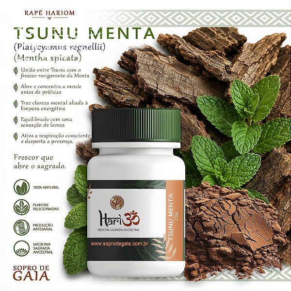 Rapé Tsunu Menta