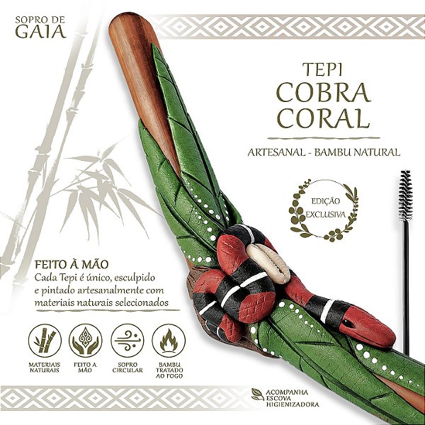 Tepí Cobra Coral