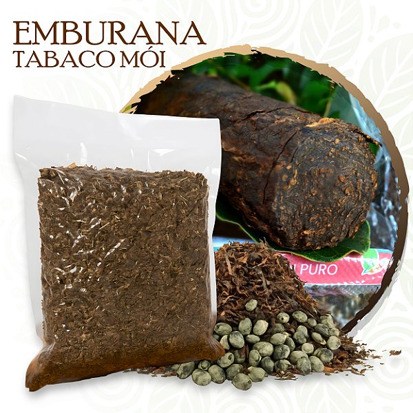 Tabaco Mói com Imburana picado - 100g