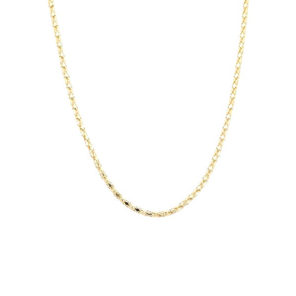 Choker Feminina com Elos Arredondados