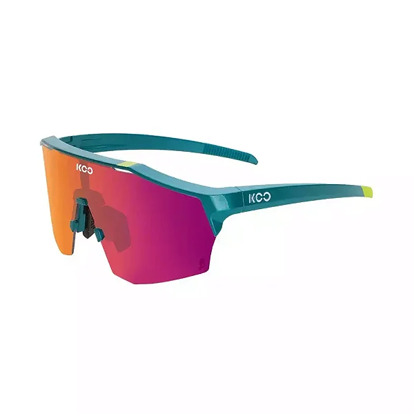 OCULOS KOO ALIBI ARMACAO VERDE METALICA E COR DA LENTE FUCHSIA FOTOCROMATICA (BORA TEAM)
