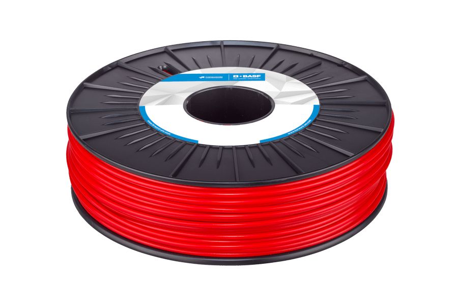 Filamento 3D Ultrafuse Basf Abs Red Vermelho 1,75mm 750gr