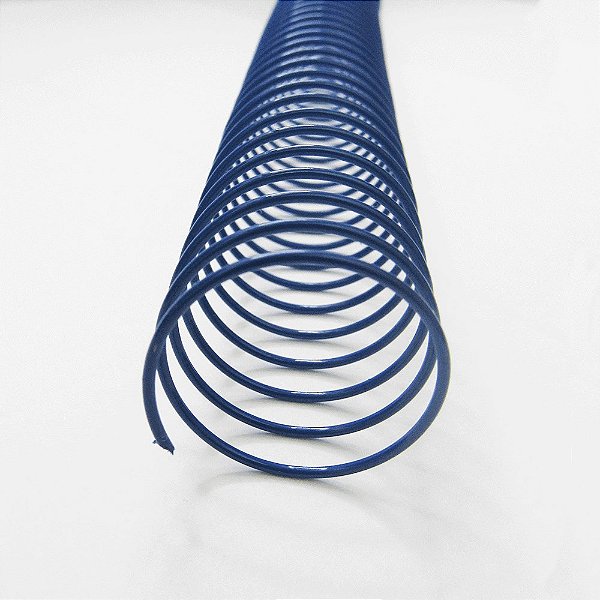 Espiral Para Encadernação Metal Azul A4 33mm 250fls 30un Azul Marpax Cod 257377