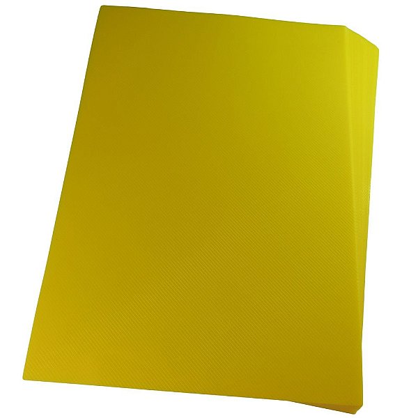 Capa Para Encadernação A4 Amarelo Line Frente Pp 0,30 100un Amarelo Marpax Cod 256731