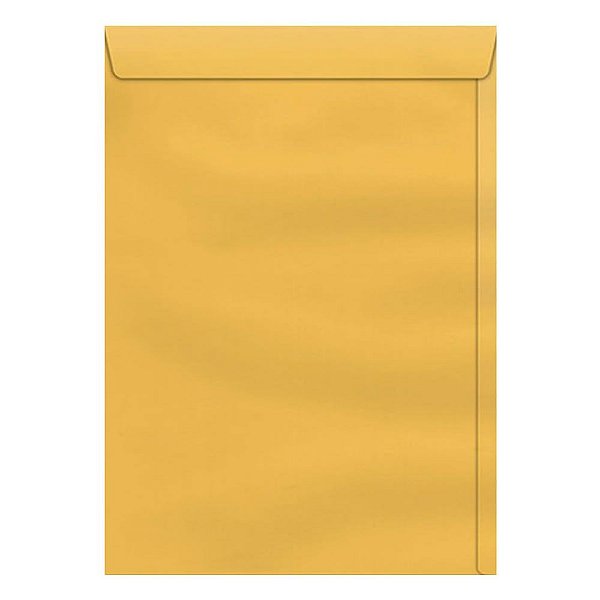 Envelope Saco Amarelo Sko334 Ofício 240x340mm Scrity 100un Amarelo Marpax Cod 259102