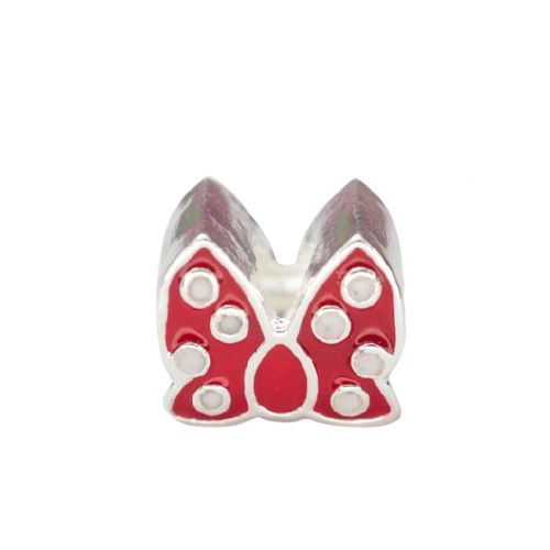 Berloque Separador Laço Minnie Para Pulseira Santo Berloque