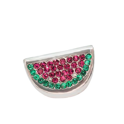 Berloque Separador Melancia com Strass