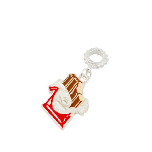 Berloque Kit Kat Banhado em Prata 925