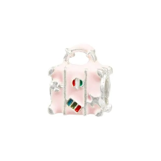 Berloque Separador Passaporte Rosa