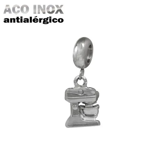 Berloque Batedeira em Aço Inox