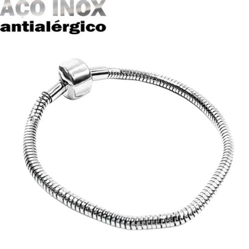 Pulseira Modelo Life Aço Inox