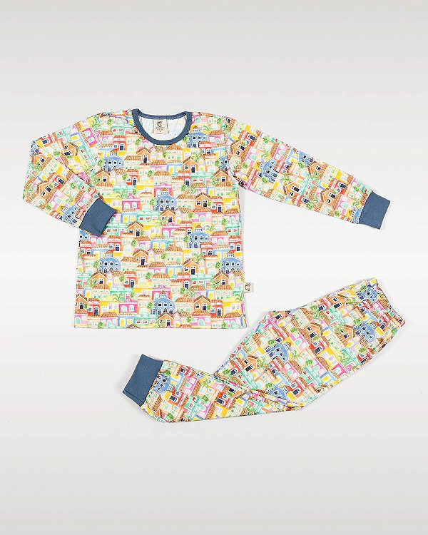 Pijama Infantil - Cidade das Cores