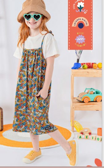 Vestido De Alcinha Botânico