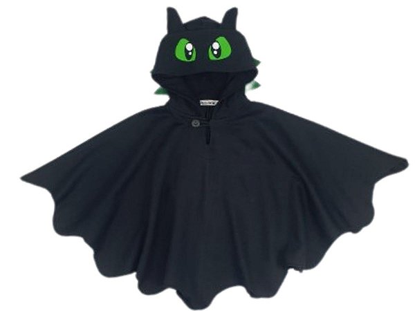 Poncho Banguela Fúria da noite com Capuz