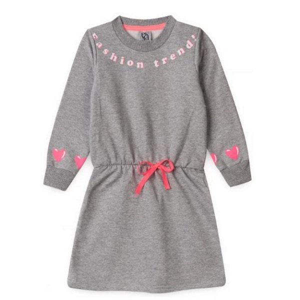 Vestido Moletom Manga Longa