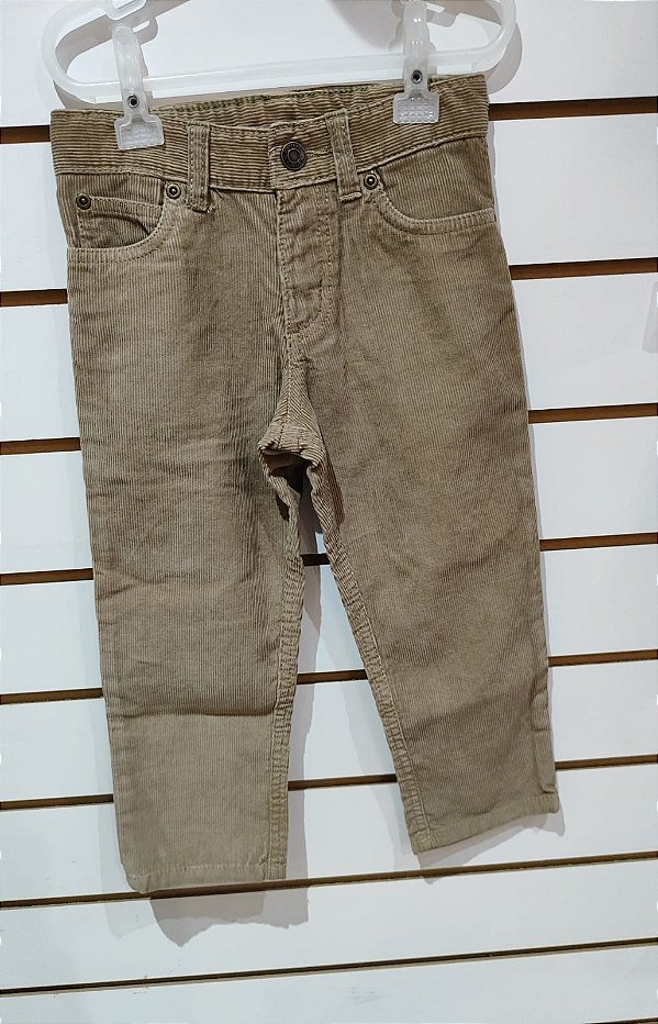 Calça Infantil Menino - Carter´s Camurça