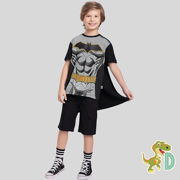 Blusa Batman Com capa