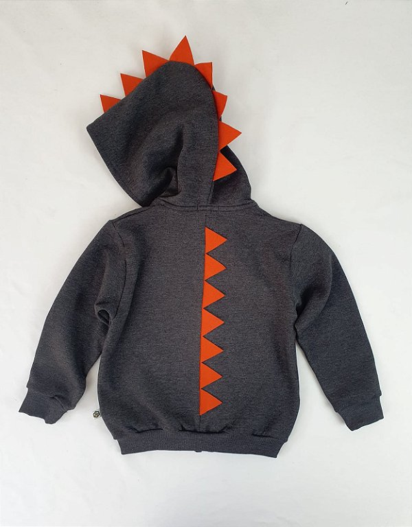 Casaco Dinossauro com capuz - Roupa Interativa