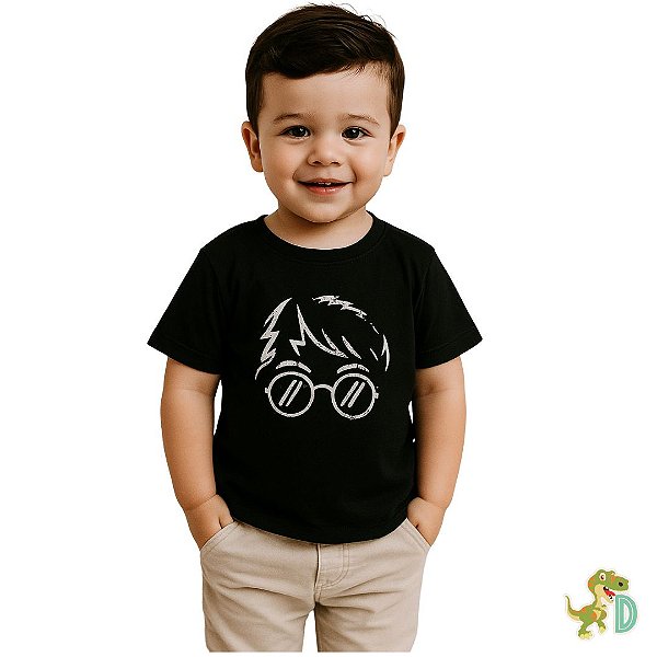 Blusa Harry Potter - Estampa Brilha no Escuro