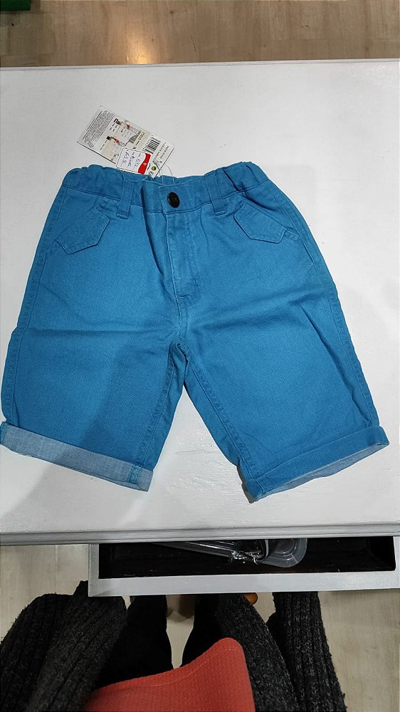 BERMUDA MASC - 5 ANOS - AZUL CLARO  ORSCHESTRA