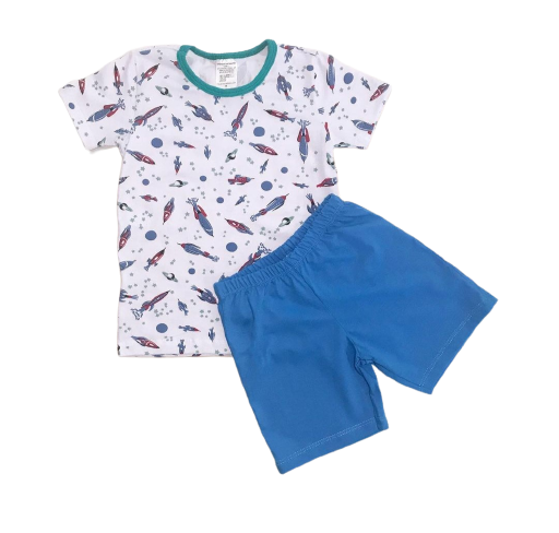 Pijama Infantil Foguetes