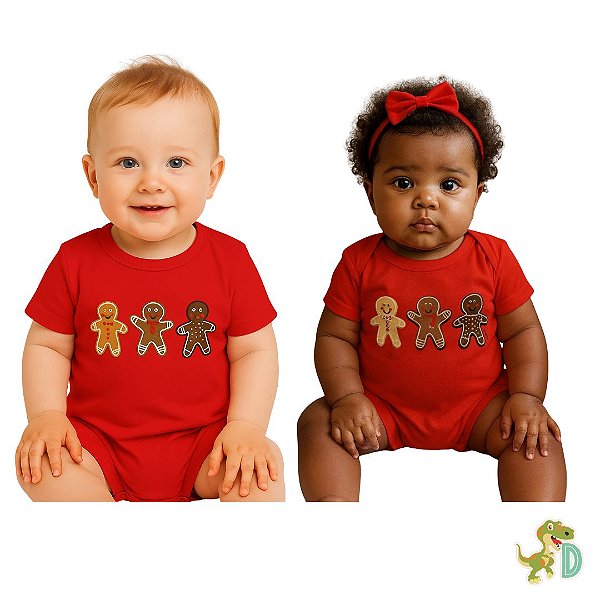 Macacão Cookies para Bebês - Brilha no Escuro