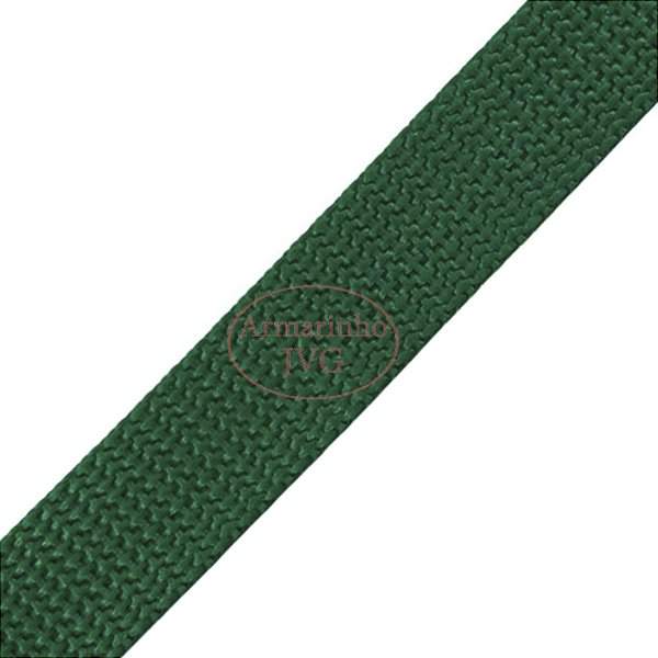 10m Fita Cadarço CA 20mm 2cm Verde Bandeira Mala Alça Mochila Costura