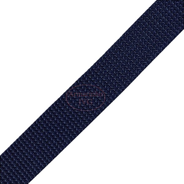 10m Fita Cadarço CA 25mm 2,5cm Azul Marinho Bolsas Mochila Costura