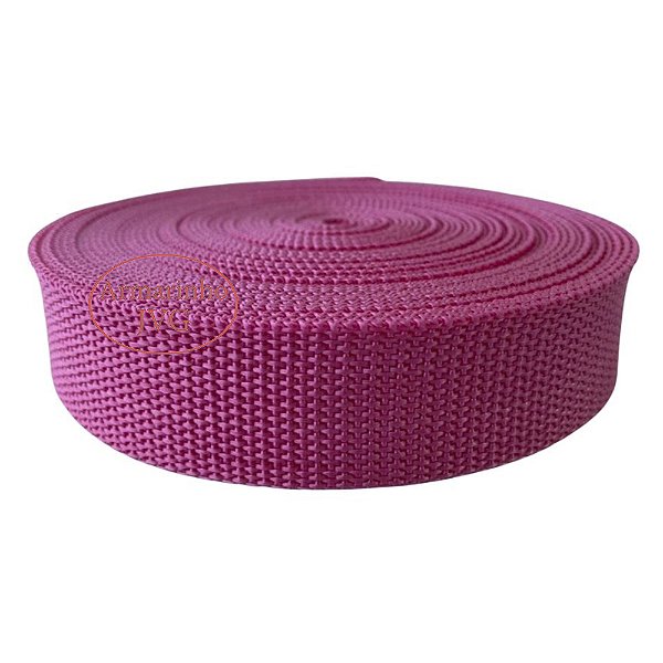 10m Fita CA 30mm 3cm Pink Alça Bolsas Mochilas Malas Cadarço