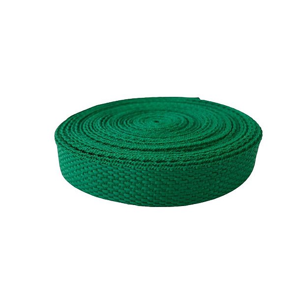 10m Fita Cbr 20mm Verde Bandeira Cadarço Costura Bolsas