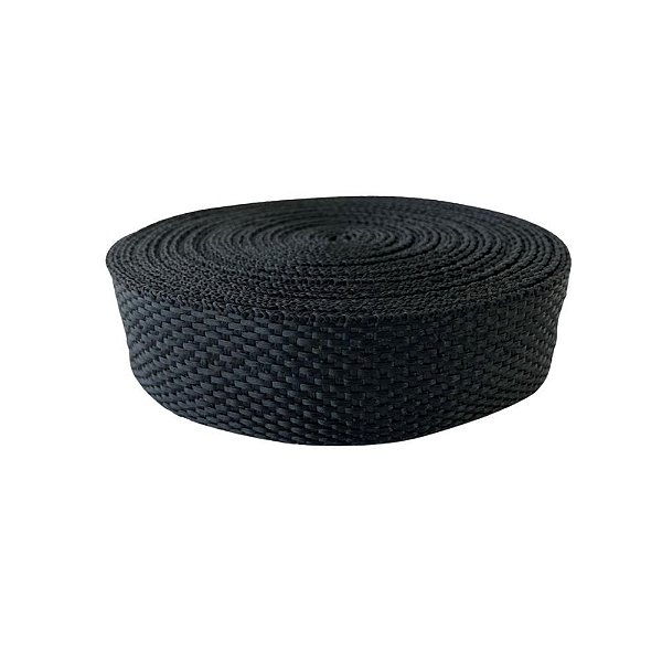 10m Fita Cbr 30mm Preta Cadarço Alça Costura Bolsas Mochilas