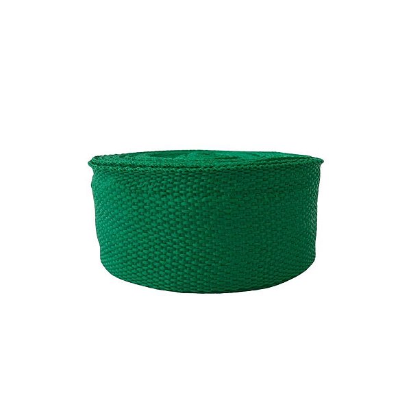 10m Fita Cbr 50mm Verde Bandeira Cadarço Costura Bolsas