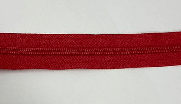 5m Zíper 05-06 Vermelho Costura Bolsas Mochilas Necessaires
