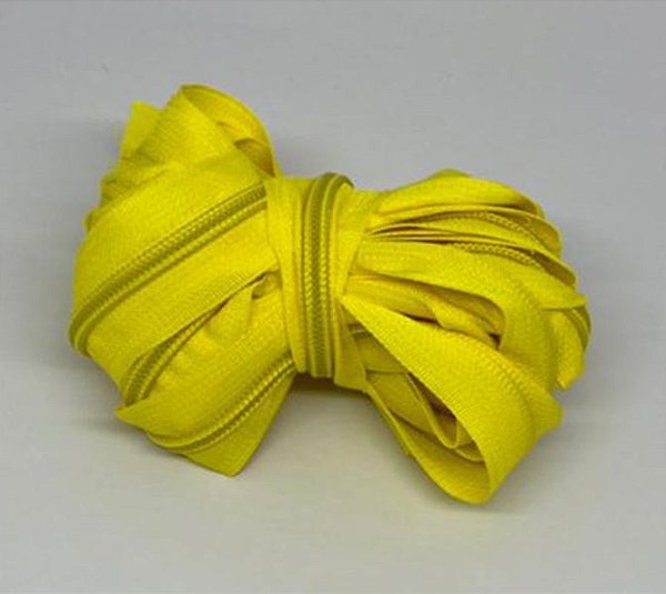 5m Zíper 05-06 Amarelo Canário Costura Bolsas Mochila Sacola