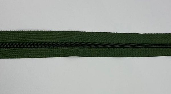 5m Zíper 05-06 Verde Musgo Costura Bolsas Mochilas Sacola