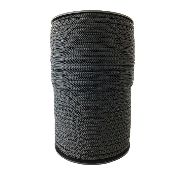 1kg (160m) Fio Náutico Preto Cordão 5/2 Fitilho Bolsas Saco Mochila Costura